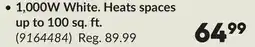 Princess Auto PEG Baseboard Heaters offer
