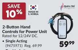Princess Auto 2-Button Hand Controls for Power Unit offer