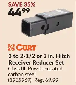 Princess Auto 3 to 2-1/2 or 2 in. Hitch Receiver Reducer Set offer