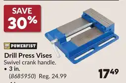Princess Auto Drill Press Vises, 3 in offer