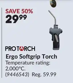 Princess Auto Ergo Softgrip Torch offer