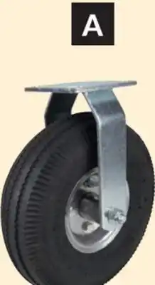 Princess Auto Rigid 10 in. Pneumatic Casters offer