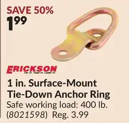 Princess Auto 1 in. Surface-Mount Tie-Down Anchor Ring offer