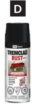 Princess Auto Rust Spray Paints Flat Black offer