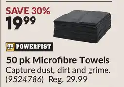 Princess Auto 50 pk Microfibre Towels offer