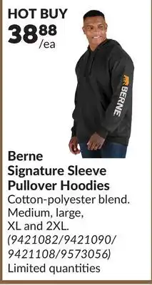 Princess Auto Signature Sleeve Pullover Hoodies offer