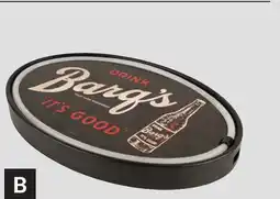 Princess Auto LED Battery-Operated Signs, Barq's offer