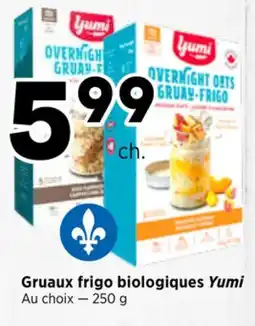 Val-Mont Gruaux frigo biologiques Yumi offer