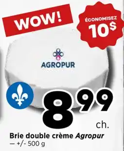 Val-Mont Brie double crème Agropur offer