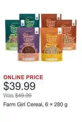 Costco Farm Girl Cereal, 6 × offer