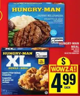 Food Basics Hungry-man meal offer