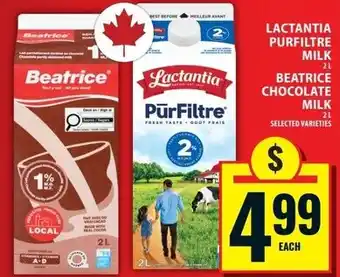 Lactantia purfiltre milk