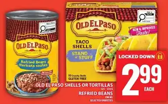 Food Basics Old El Paso shells or tortillas offer