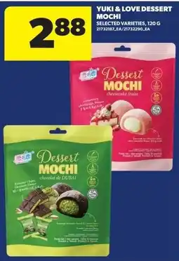Real Canadian Superstore Yuki & Love Dessert Mochi offer