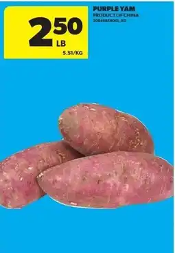 Real Canadian Superstore Purple Yam offer