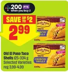 FreshCo Old El Paso Taco Shells offer