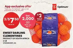 Loblaws SWEET DARLING CLEMENTINES, 2 LB offer