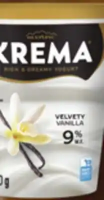 Metro OLYMPIC ORGANIC OIL AND KREMA YOGURT TUBS offer