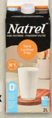 Metro NATREL LACTOSE-FREE MILK offer