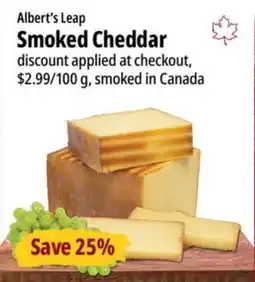 Farm Boy Albert's Leap Smoked Cheddar offer