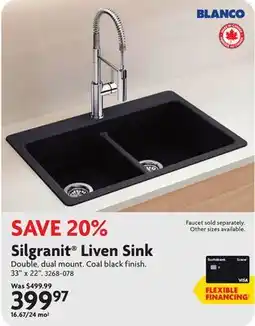 Home Hardware Silgranit Liven Sink offer