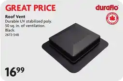 Home Hardware Roof Vent offer