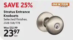Home Hardware Stratus Entrance Knobsets offer