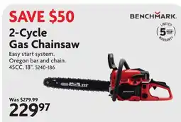 Home Hardware 2-Cycle Gas Chainsaw offer