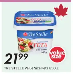 Sobeys TRE STELLE Value Size Feta offer