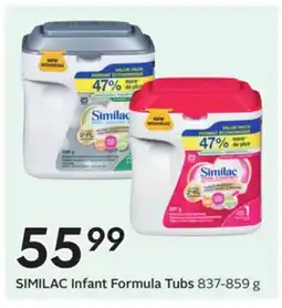 Sobeys Infant Formula Tubs offer