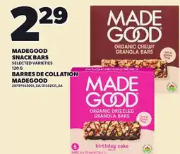 Independent City Market MADEGOOD SNACK BARS offer