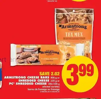 No Frills Armstrong Cheese Bars offer