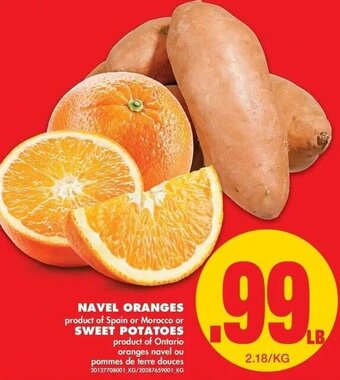 No Frills Navel Oranges offer
