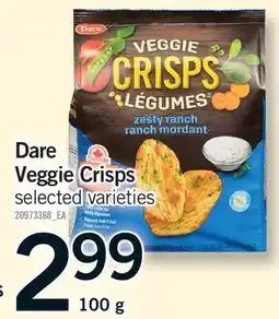 Fortinos DARE VEGGIE CRISPS offer