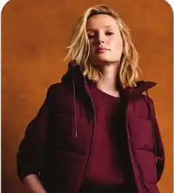 Walmart George long quilted puffer vest offer