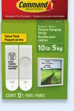 Walmart Damage-free hooks or strips value pack offer