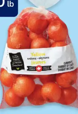Walmart Your Fresh Market yellow onions offer