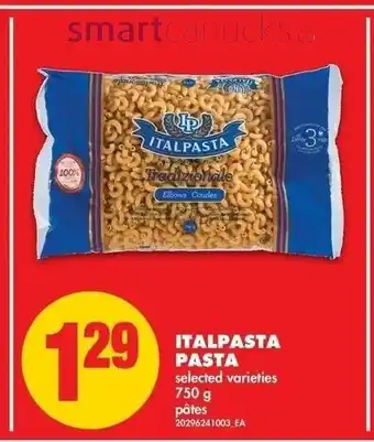 No Frills Italpasta Pasta offer