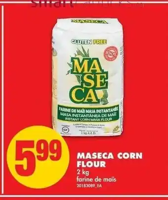No Frills Maseca Corn Flour offer