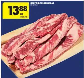 Real Canadian Superstore BEEF RIB FINGER MEAT offer