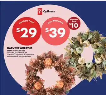 Real Canadian Superstore HARVEST WREATHS offer