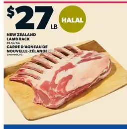 Valu-mart CARRÉ D'AGNEAU DE NOUVELLE-ZÉLANDE offer