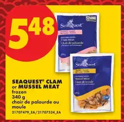 No Frills SEAQUEST CLAM or MUSSEL MEAT offer