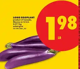 No Frills LONG EGGPLANT offer