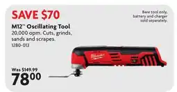 Home Hardware M12 Oscillating Tool offer