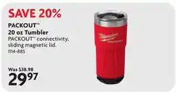 Home Hardware PACKOUT 20 oz Tumbler offer