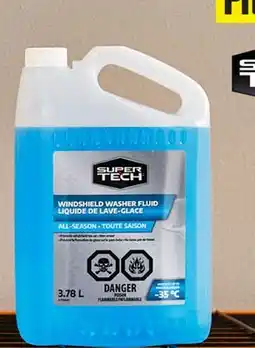Walmart Supertech -35 °C windshield washer fluid offer