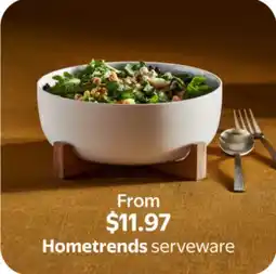Walmart Hometrends serveware offer