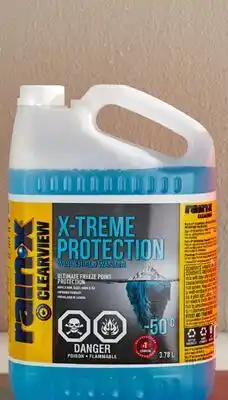 Walmart Rain-X ClearView X-Treme Protection -50°C windshield washer fluid offer
