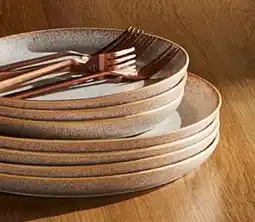 Walmart Hometrends stoneware 12-piece dinnerware set offer
